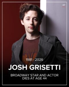 Josh Grisetti Death, Obituary – Broadway Star and The Marvelous Mrs. Maisel Actor Dies at 44
